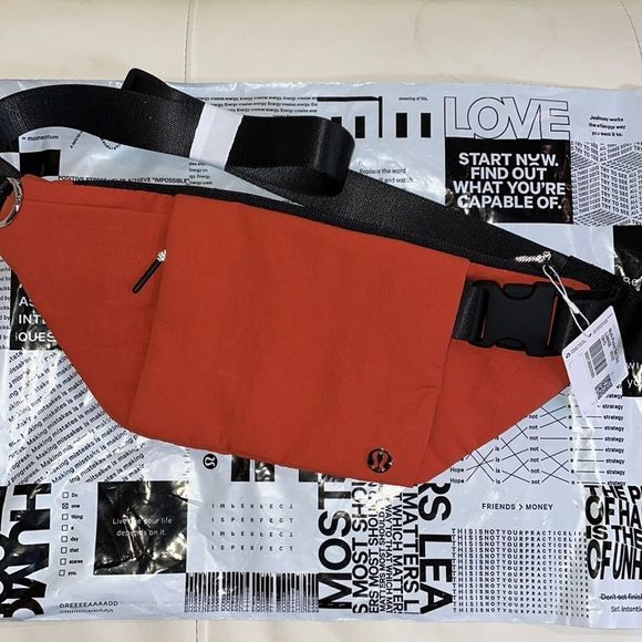 lululemon athletica Handbags - LULULEMON  Multi-Pocket Belt Bag  CANYON ORANGE Waist pack Fanny pack NWT